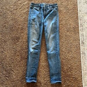 Womens American Eagle outfitters super hi rise jegging jeans size 4 regular